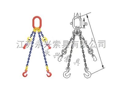 進(jìn)出口二肢鏈條索具